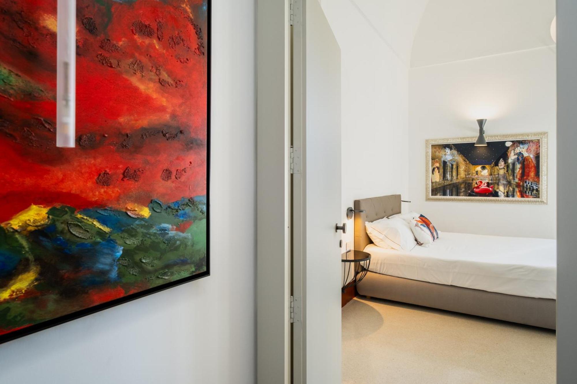 Dimora Del Vescovo Art Boutique Hotel มิแนร์วิโนดิเลชเช ภายนอก รูปภาพ